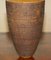 Large Ornately Hand Carved Wooden Vase 12