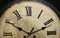 Horloge Murale 19ème Siècle en Acier avec Nouveau Mouvement et Chiffres Romains, France, 1880s 5