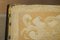 Französischer bestickter gepolsterter Leinenkoffer, 1880er 12