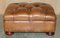 Leather Chesterfield Footstool from Ralph Lauren, Image 2