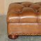 Leather Chesterfield Footstool from Ralph Lauren 3
