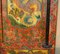 Vintage Chinese Red Dragons Bemalte Pagode Kleiderschrank mit Schubladen 10