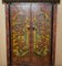 Vintage Chinese Red Dragons Bemalte Pagode Kleiderschrank mit Schubladen 4