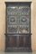 Jacobean Linen Fold Carved Zinc Lined Astral Glazed Bookcase 2