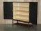 Chichester Black Vellum Shelveing Storage Cabinet by Julian for Pollock 17