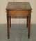English Country House Oak Single Drawer Side Table, 1940s 14
