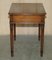 English Country House Oak Single Drawer Side Table, 1940s, Image 14