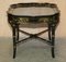 Regency Hand Painted Paper Mache Removeable Top Tray Serving Table, 1810s, Image 18