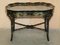 Regency Hand Painted Paper Mache Removeable Top Tray Serving Table, 1810s, Image 3