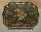 Regency Hand Painted Paper Mache Removeable Top Tray Serving Table, 1810s 10