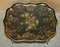 Regency Hand Painted Paper Mache Removeable Top Tray Serving Table, 1810s, Image 10