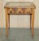Laburnum Oyster Wood Marble Topped Food Preparation Table 16