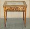 Laburnum Oyster Wood Marble Topped Food Preparation Table 3