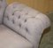 Chesterfield Sessel in Grau 15