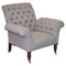 Grey Butterfly Chesterfield Armchair 1