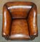 Brown Leather Armchairs from George Smith, Set of 2 9