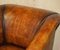 Brown Leather Armchairs from George Smith, Set of 2 4