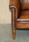 Brown Leather Armchairs from George Smith, Set of 2, Image 5