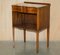 Tavolini Serpentine in legno duro, anni '20, set di 2, Immagine 3