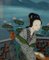 Artista cinese, Ritratti ancestrali, Vetro dipinto a mano, set di 2, Immagine 17