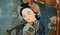 Artiste Chinois, Ancestral Portraits, Verre Peint à la Main, Set de 2 19