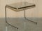 Tavolini Milo Baughman Mid-Century moderni in vetro fumé e metallo cromato di Milo Baughman, set di 3, Immagine 18