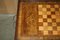 Walnut Hardwood Chessboard Folding Games Chess Tray Table, 1885 17