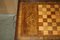 Walnut Hardwood Chessboard Folding Games Chess Tray Table, 1885, Image 17