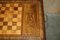 Walnut Hardwood Chessboard Folding Games Chess Tray Table, 1885 18