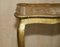 Nido de tres mesas veneciano florentino pintado a mano y dorado, años 30. Juego de 3, Imagen 6
