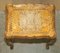 Nido de tres mesas veneciano florentino pintado a mano y dorado, años 30. Juego de 3, Imagen 17