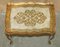 Mesas nido florentinas vintage pintadas a mano y doradas, años 30. Juego de 3, Imagen 10