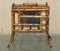 Movement Bamboo Carved Chinese Magazine Paper Rack, 1880s, Image 2