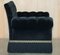 Poltrona Chesterfield Chelsea Butterfly in velluto nero di George Smith, Immagine 15