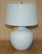 Lámparas de mesa con forma de jarrón de cerámica blanca de Ralph Lauren, Imagen 13
