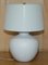 Ceramic White Vase Shape Table Lamps from Ralph Lauren, Image 1