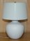 Lámparas de mesa con forma de jarrón de cerámica blanca de Ralph Lauren, Imagen 1