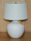 Lámparas de mesa con forma de jarrón de cerámica blanca de Ralph Lauren, Imagen 3