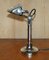 Lámpara de mesa Pirouette articulada Art Déco de cromo de Jean Chavanis, años 30, Imagen 16
