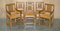 Mesa de comedor y sillas vintage de Robert Mouseman Thompson, años 70. Juego de 7, Imagen 12