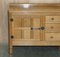 Vintage English Oak Sideboard & Newspaper Cutting from Robert Mouseman Thompson, 1970s, Image 5