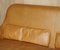 50th Anniversary Brown Leather Sofa & Armchair from Habitat Smithfield Aron Probyn, Set of 2, Image 4