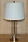 Silver Storm Lantern Glass Table Lamp from Ralph Lauren, Image 4