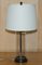 Navy Storm Lantern Glass Table Lamp from Ralph Lauren, Image 1