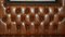 Victorian Brown Leather Carriage Seat Sofa with Royal Armorial Coat of Arms, Image 7