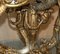 Consola barroca de metal con cabeza de Rams y mármol, Imagen 15