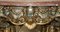 Barocker Konsolentisch mit Marmorplatte von Rams & Maiden Head aus Metall 7