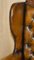 Butacas Chesterfield victorianas antiguas grandes de cuero marrón tallado, 1870. Juego de 2, Imagen 6