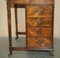 Victorian Hardwood Marquetry Inlaid & Brown Leather Davenport Desk 13