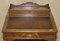 Victorian Hardwood Marquetry Inlaid & Brown Leather Davenport Desk 4